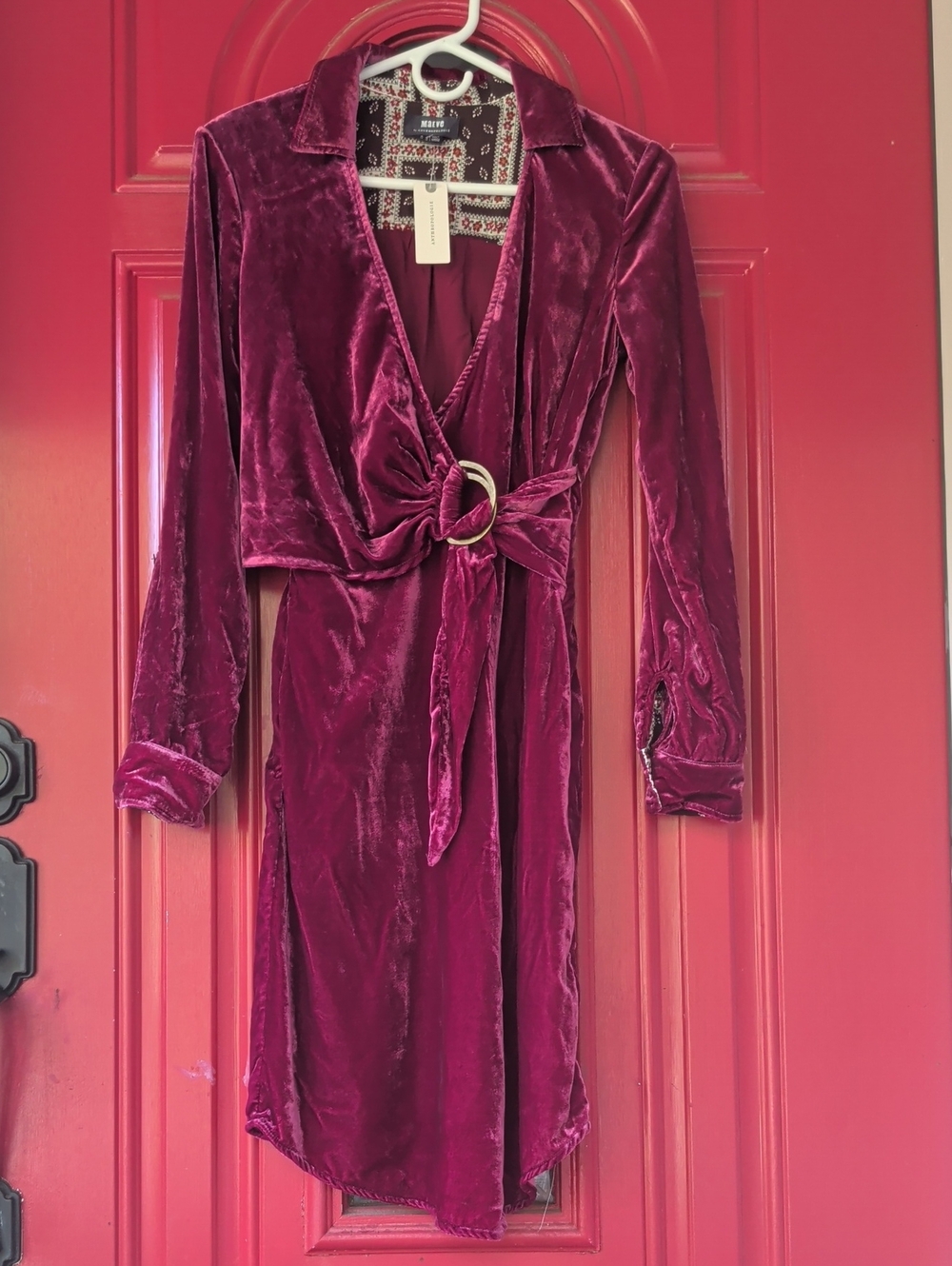 Sumptuous Velvet Anthropologie Maeve Dress, size 0